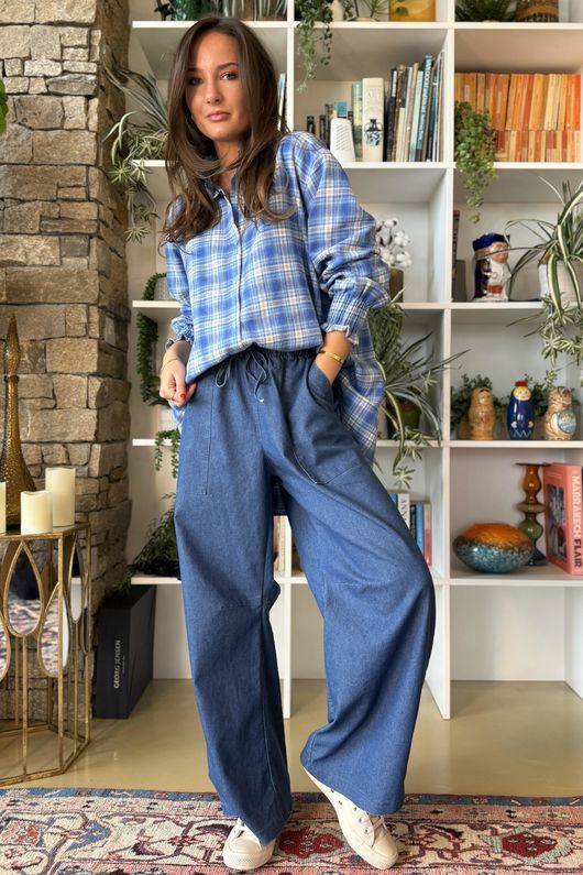 Billie Tapered Wide Leg Mid